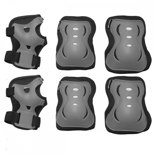 SVX protector set, grey-black, size 2.5 mm, w. L - Protectors - Main image