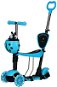 Kids scooter 3in1 BERUŠKA with LED wheels, blue - Children's Scooter