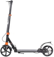 Folding scooter CITY BOLT with disc brake, rear suspension, black - Folding Scooter