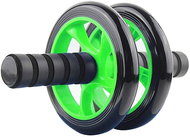Fitness wheel RX-156 with pad, green - Exercise Wheel
