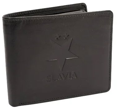 SK Slavia Prague Slavia wallet large, black - Wallet - Main image