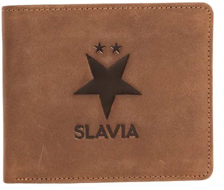 SK Slavia Prague Wallet Slavia large, brown - Wallet - Main image