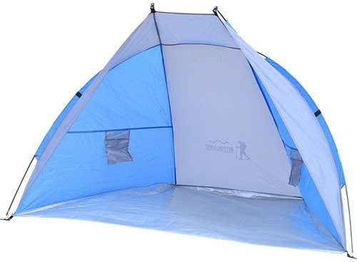 ROYOKAMP 200×100×105 cm, grey-blue - Beach Tent - Main image