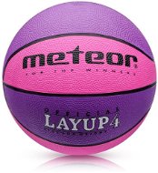 Meteor Layup vel.4 růžovo-fialový - Basketball