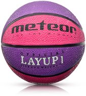 Meteor Layup vel.1 růžovo-fialový - Basketball