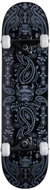 Speed Demons Bandana 8" Black/Silver - Skateboard