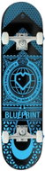 Blueprint Home Heart 7,75" Black/Blue - Skateboard