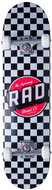 RAD Checkers Set 8" black - Skateboard