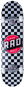 RAD Checkers Komplet 8" černý - Skateboard