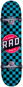 RAD Checkers Komplet 7,25" tyrkysový - Skateboard