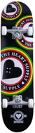 Heart Supply Orbit Logo Complete 7.75" Black/White/Red - Skateboard