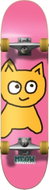 Meow Big Cat Set 8,25" pink/yellow - Skateboard