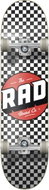 RAD Checkers Progressive Complete 7,75" black/white - Skateboard