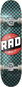 RAD Checkers Progressive Komplet 8" černý/tyrkysový - Skateboard