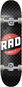 RAD Checkers Progressive Komplet 8" černý/šedý - Skateboard