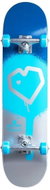 Blueprint Spray Heart V2 Complete 7,75" blue/silver - Skateboard