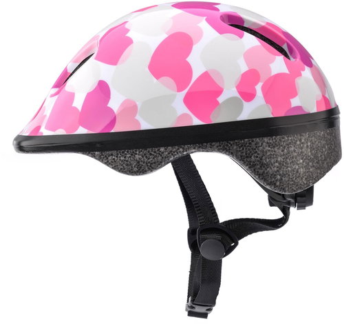 Dětská přilba MTR, PINK HEARTS - Bike Helmet - Main image