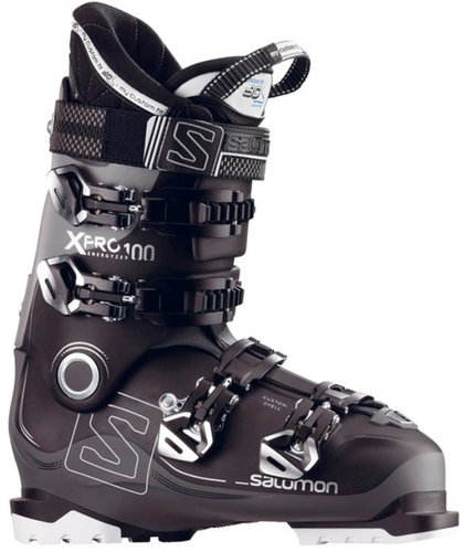 Salomon X Pro 100 Black / Anthracite / Light Gray size 42,5 EU / 270 mm - Ski Boots - Main image