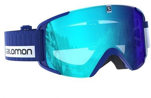 Salomon Xview Blu Whi / Lo Ligh Ligh Blu size M / L - Ski Goggles - Main image
