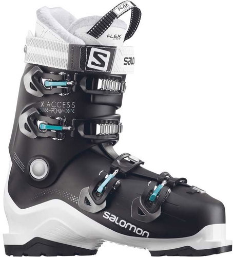 Salomon X Access 70 W Black/White/Topaz Green size 39EU/250mm - Ski Boots - Main image