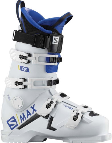 Salomon S / Max 130 White / Raceblue / Bk size 43 EU / 270 mm - Ski Boots - Main image