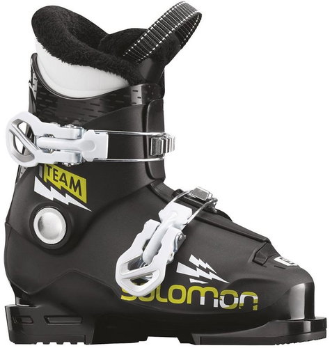 Salomon Team T2 Black / Acid Green / Wh size 29 EU / 180 mm - Ski Boots - Main image
