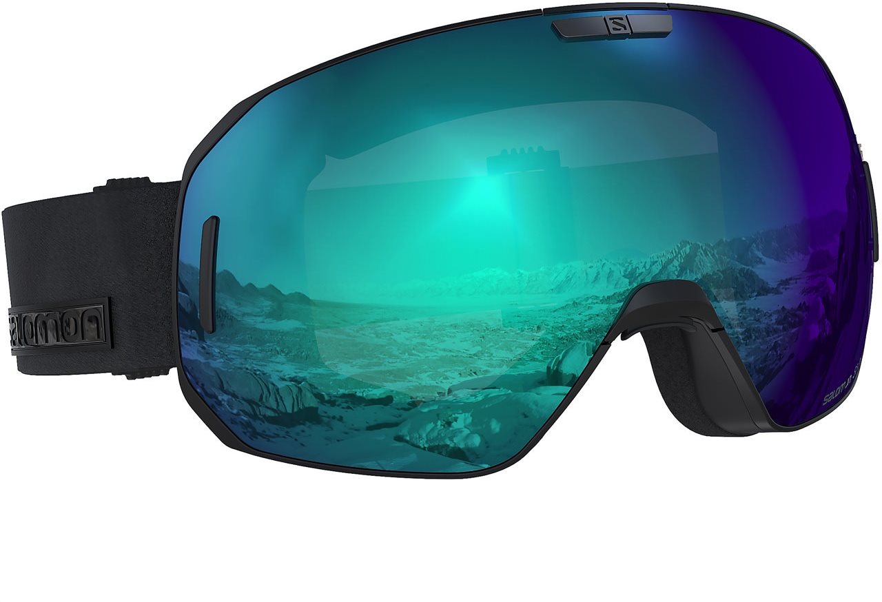 Salomon S Max Photo Blk Neon Allw Blue Ski Goggles alza.sk