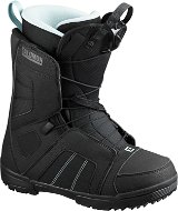 Salomon SCARLET Black/Black/Sterling B veľ. 41,5 EU/265 mm - Topánky na snowboard
