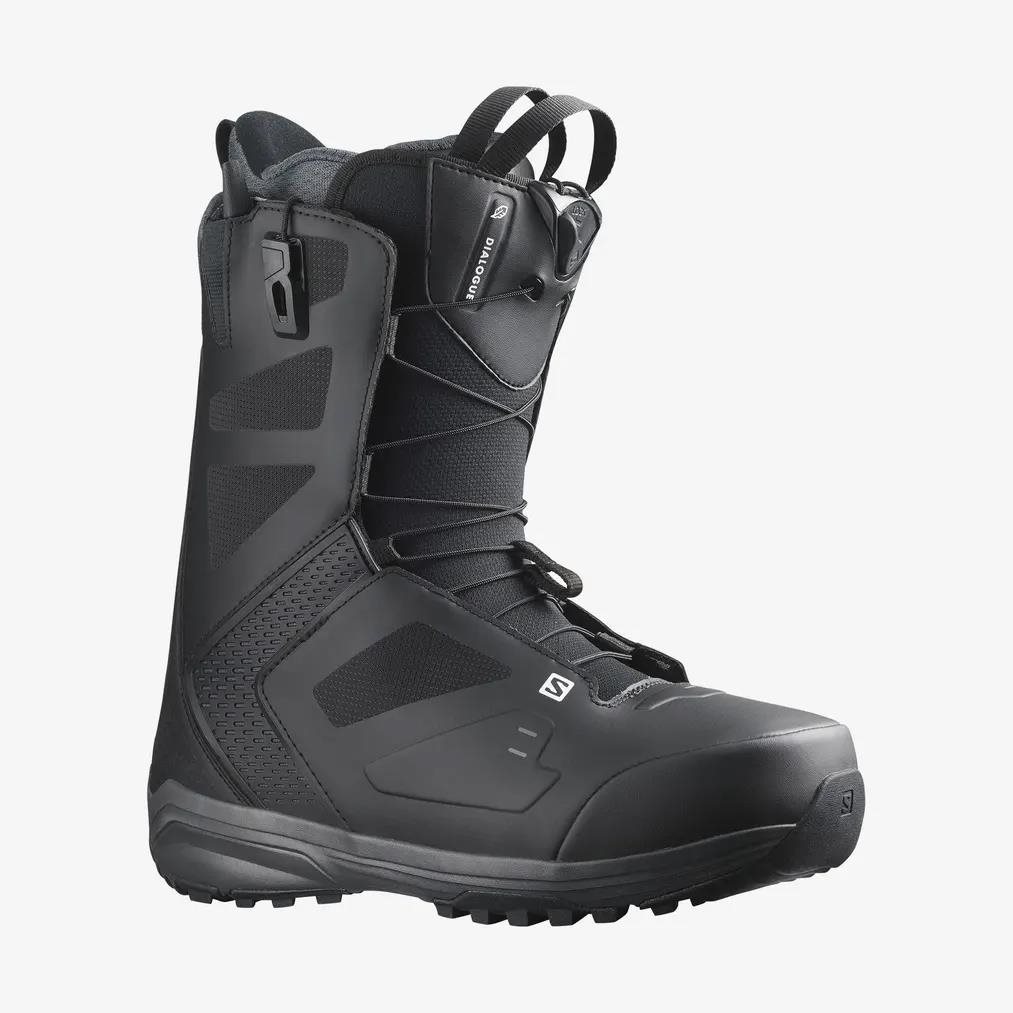 Salomon Dialogue Black/Black/Magnet 280 mm/43 EU - Topánky na
