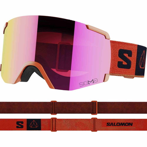 Salomon S/view sigma ochre - Ski Goggles - Main image
