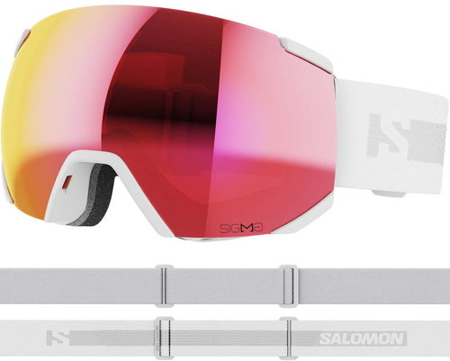 Salomon Radium sigma white - Ski Goggles - Main image