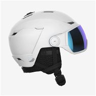 Ski Helmet Salomon Icon Lt Visor White/uni. m. Blue 53-56 cm - Lyžařská helma