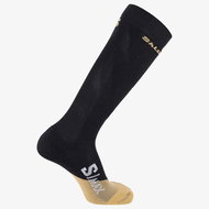 Salomon S/Max Woman Deep Black-Blazing Orange 36-38 - Ski socks