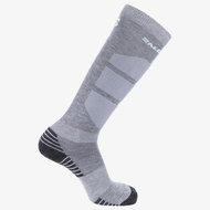 Salomon Comfort Silver Grey/Alloy/Yucca 39-41 - Ski socks