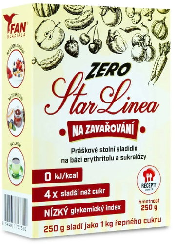 FAN Starlinea zero powder sweetener 250 g - Sweetener - Main image