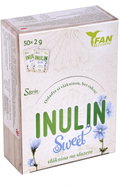 FAN Inulin sweet vláknina na slazení v sáčcích 50 × 2 g - Sladidlo