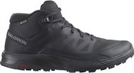 Trekové boty Salomon Outrise Mid GTX, Black/Black/Phantom EU 41 1/3 / 255 mm - Trekové boty