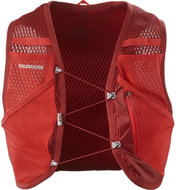 Salomon Act Skin 8 No Flasks Red Dahlia/High Risk Red - Running Vest