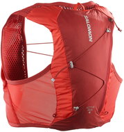 Salomon Act Skin 4 No Flasks Red Dahlia/High Risk Red M - Running Vest