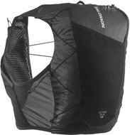 Salomon Act Skin 12 No Flasks Black/Metal L - Running Vest