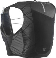 Salomon Active Skin 12 Set Black/Metal L - Running Vest