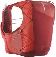 Salomon Active Skin 12 Set Red Dahlia/High Risk M - Running Vest