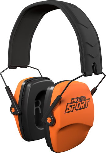 ISOtunes Sport Defy Slim Passive, passive, orange - Shooting Headphones - Main image