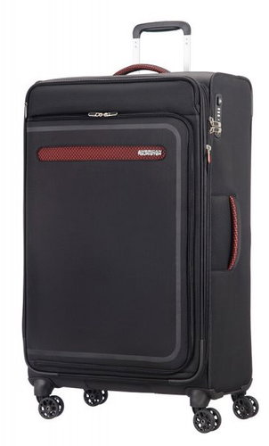 American Tourister Airbeat Spinner 80 EXP Universe Black - Suitcase - Main image