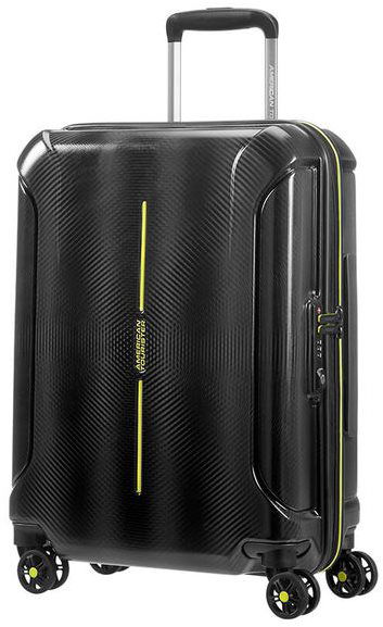 American Tourister Technum Spinner 55 Black Blurred Suitcase Alza.cz