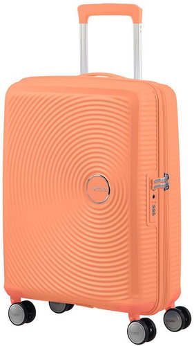 American Tourister Soundbox SPINNER 55/20 EXP TSA Cantaloupe - Suitcase - Main image