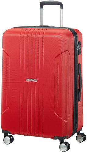 American Tourister TRACK LITE SPINNER 67 EXP, Flame Red - Suitcase - Main image