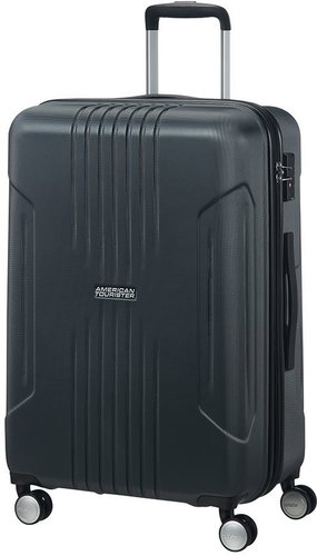 American Tourister TRACK LITE Spinner 67 EXP Dark Slate - Suitcase - Main image