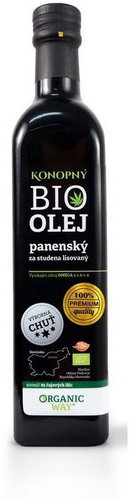 Organic way Bio Konopný olej panenský 500ml - Oil - Main image