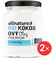 Allnature Organic Coconut Oil 2 x 200ml - Oil